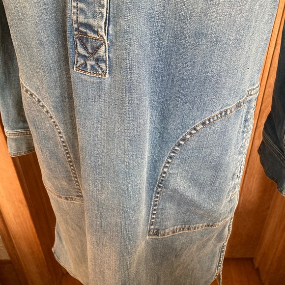 Lands’ End Denim Dress Women’s Size 8 - Picture 5 of 9